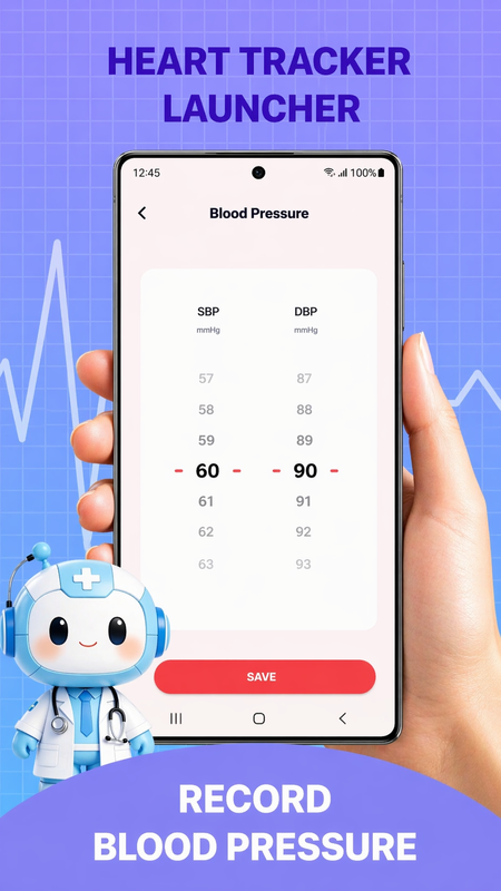 Personal health records screen